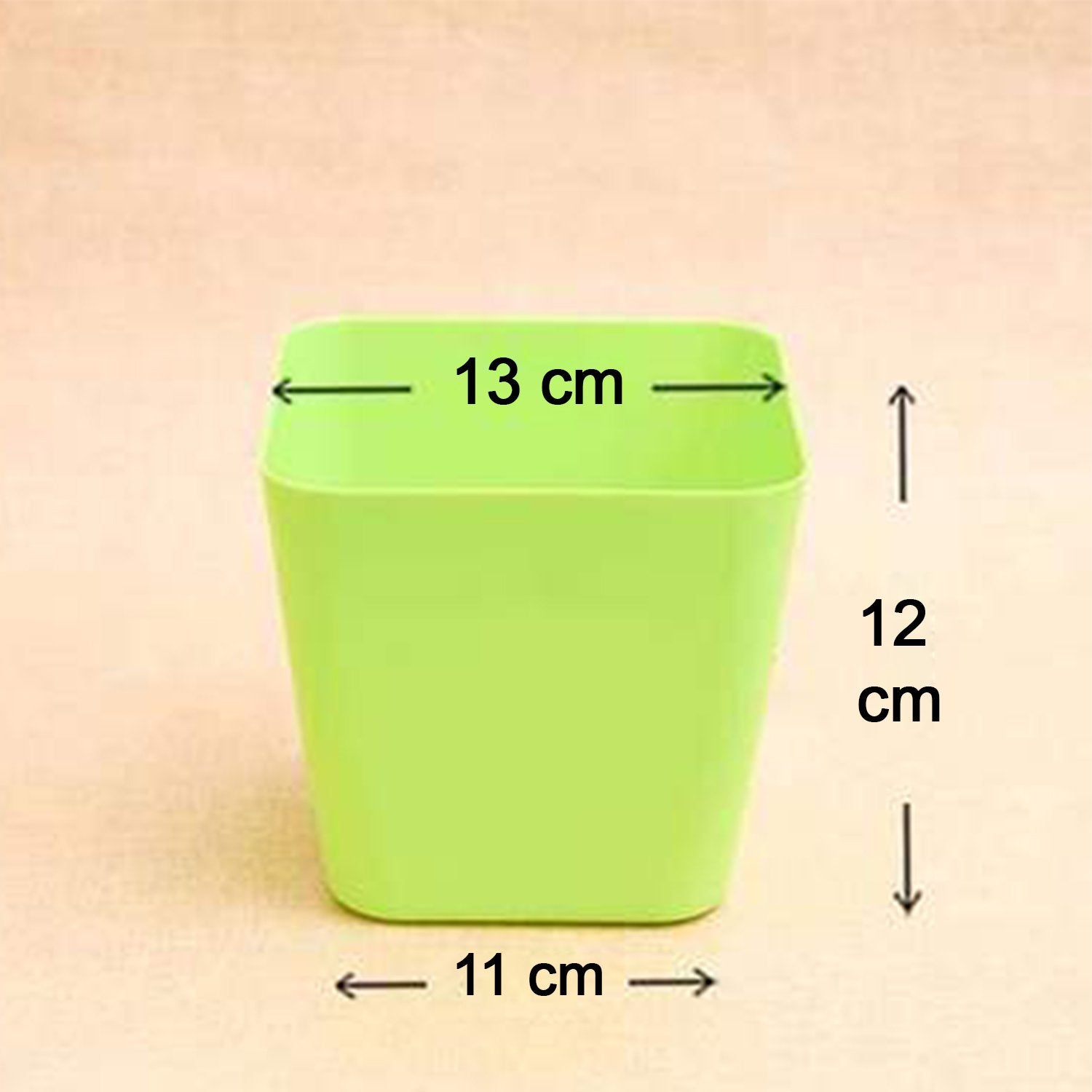 1192 Flower Pots Square Shape For Indooroutdoor Gardening