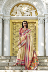 Party Wear Soft Tissue Silk Saree | TRENDBUY
