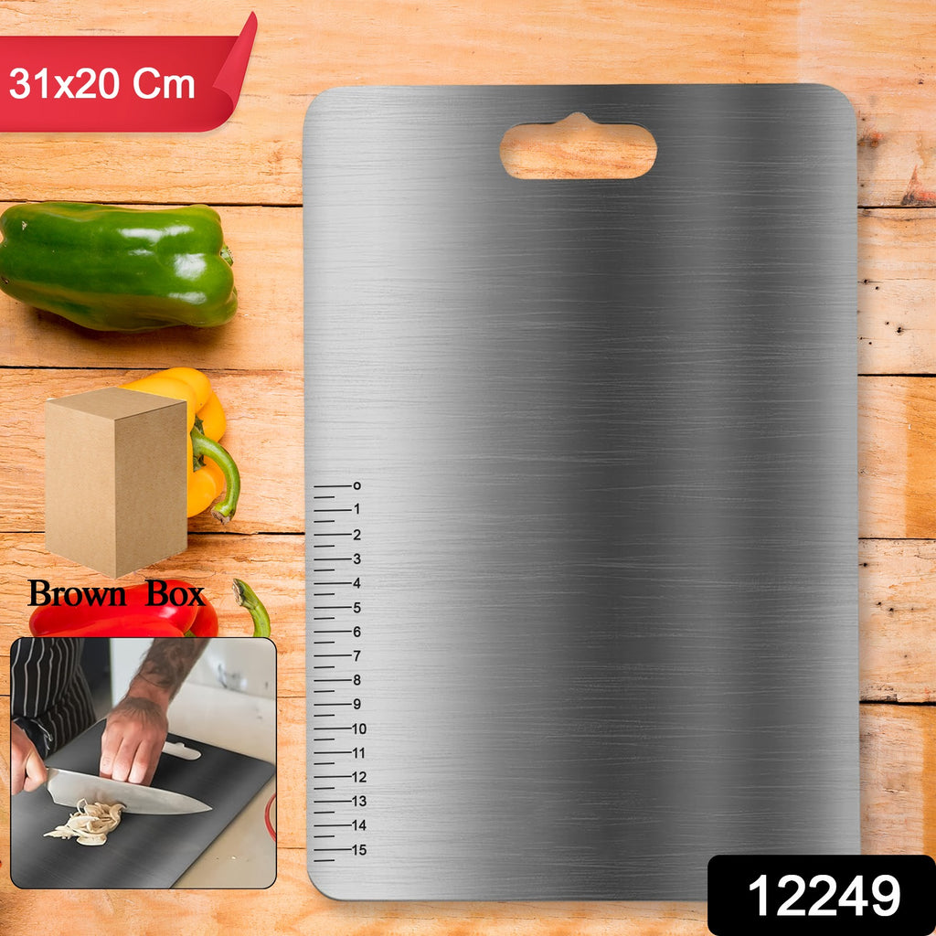 Stainless steel vegetable fruit cutting chopping board