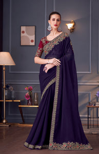 Premium Georgette Designer Saree For Wedding | TRENDBUY