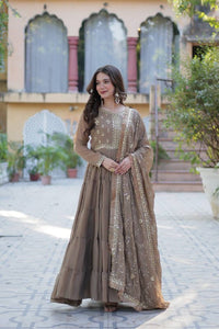 Premium Ready Wear Georgette Gown | TRENDBUY