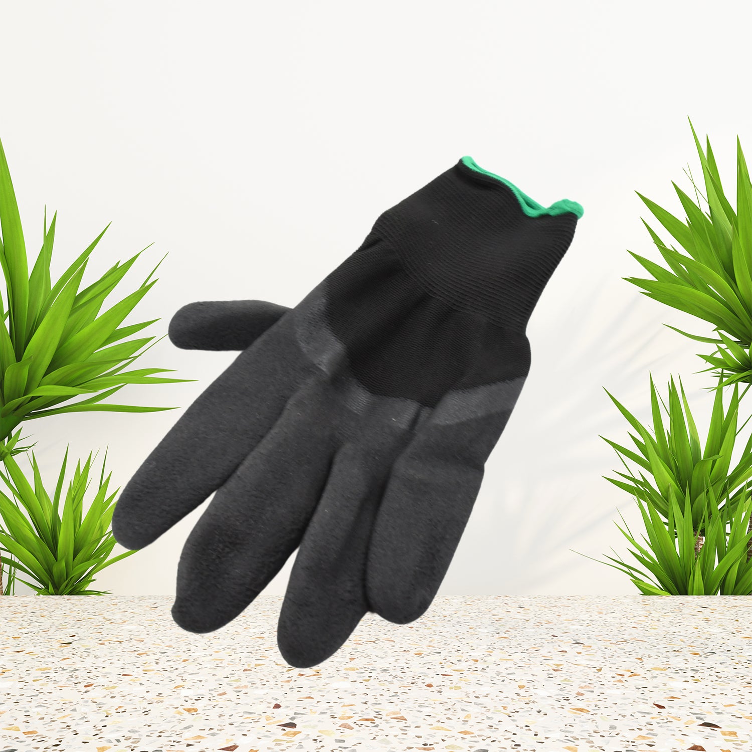Garden Farming Gloves With Hand Fingertips  Plastic Claws (1 Pair) - TREND BUY