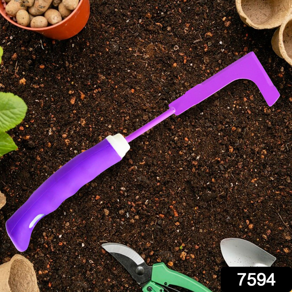 Heavy duty gardening tools kit for home and outdoor garden, featuring a trowel, cultivator, and transplanter.