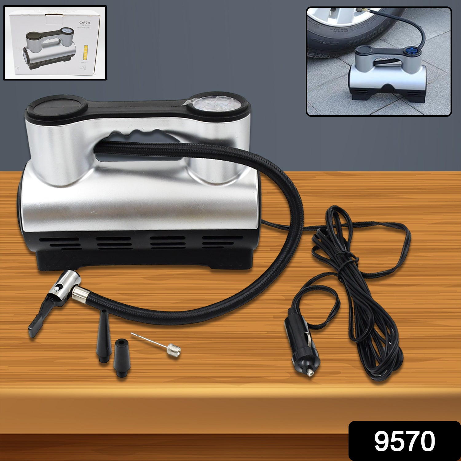 Electric Air Pump Compressor 12v (1 Pc)