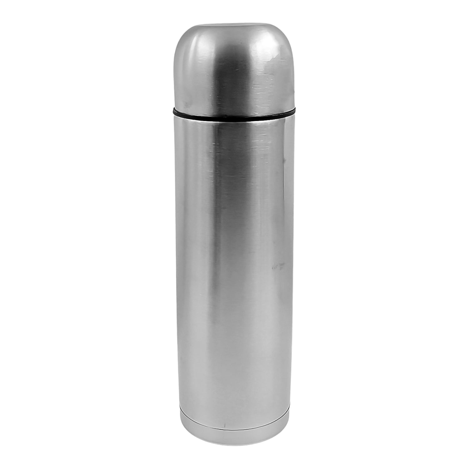 Vacuum Flask Without Cover 188 Stainless Steel Hot And Cold Water Bottle With Push-down Lid Double Walled Stainless Steel Bottle For Travel Home Office School Picnic (1000 Ml)