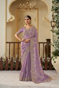 Sulakhmi Wedding Wear Embroidery Saree | TRENDBUY