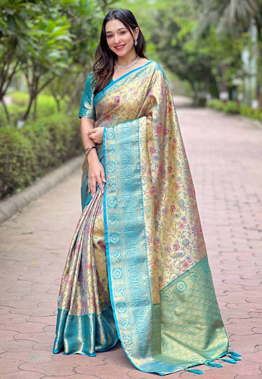 Traditional Paithani Silk Saree