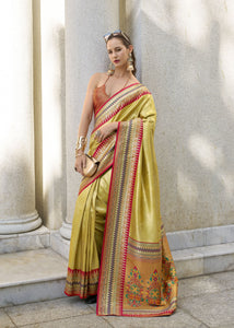 Trending Color Soft Tissue Silk Saree | TRENDBUY