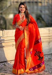 Vitthala Paithani Silk For function | TRENDBUY