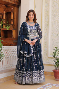 Wedding Wear Georgette Lehenga Choli | TRENDBUY