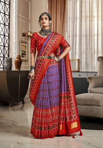 Wedding Wear Royal Patola Silk Saree | TRENDBUY