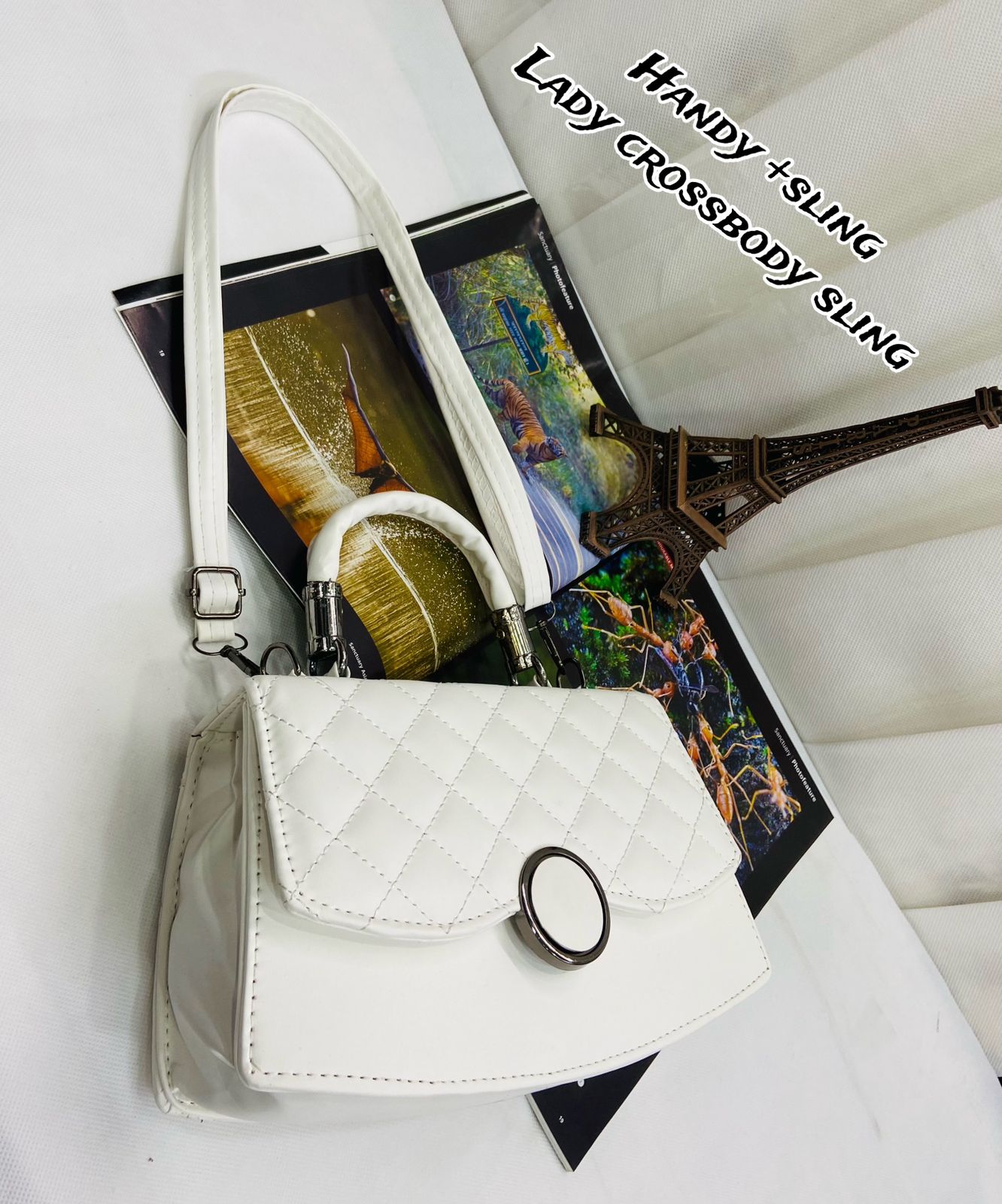 Zara Handy Crossbody Sling Bag with Full Embroidery