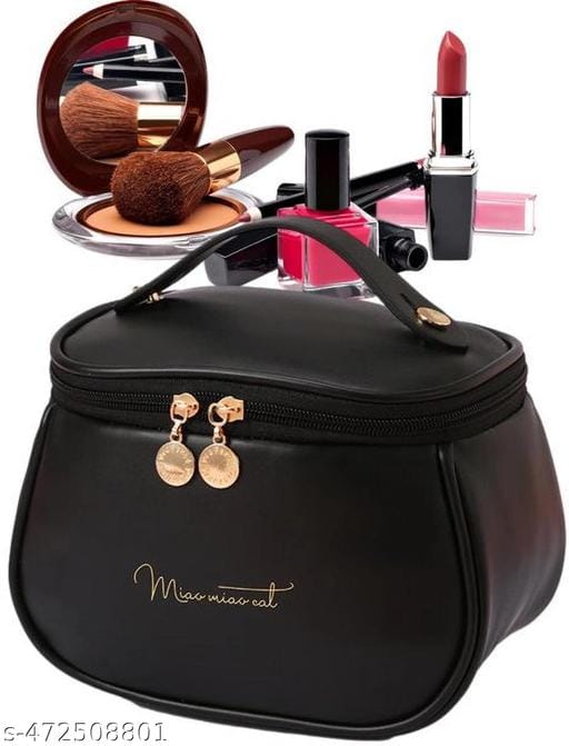 Portable Cosmetic Bag Organizer Case
