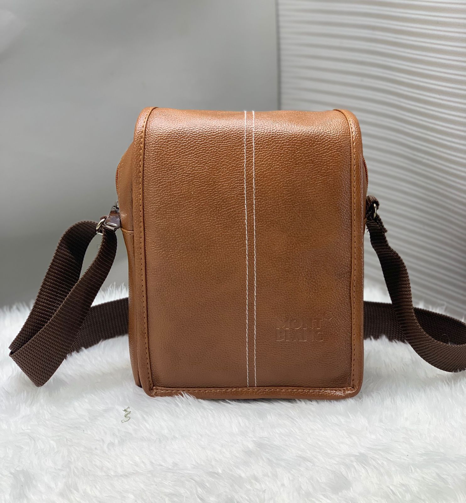 Trendy Sling Bag for Men and Boys Grullo Brown