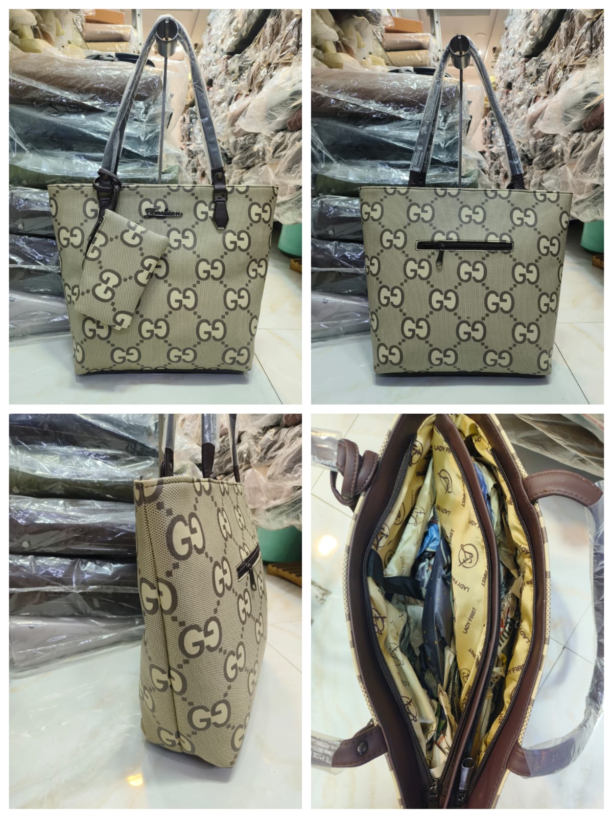Gucci Handbag - Designer Tote Bag in High-End Fabric