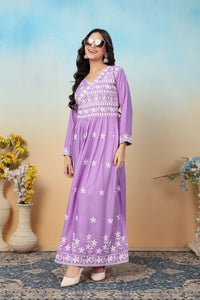 Elegant Premium Heavy Rayon Outfit with Chikankari Embroidery