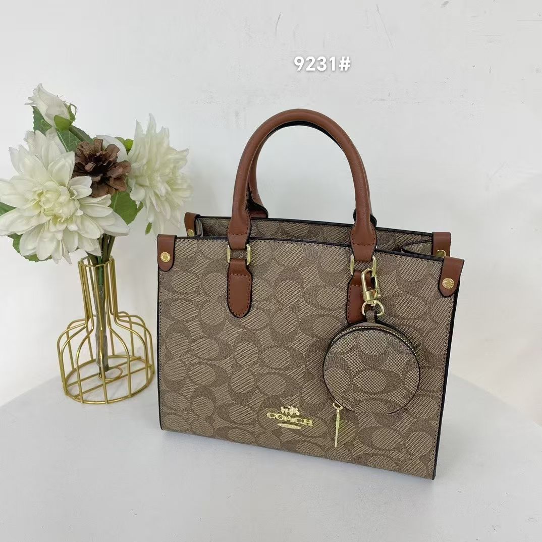 Small Coach Tote Monogram Coach Smith Mini Tote Bag In Signature