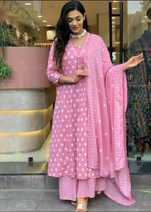 Elegant Cotton Kurti Set - New Arrival