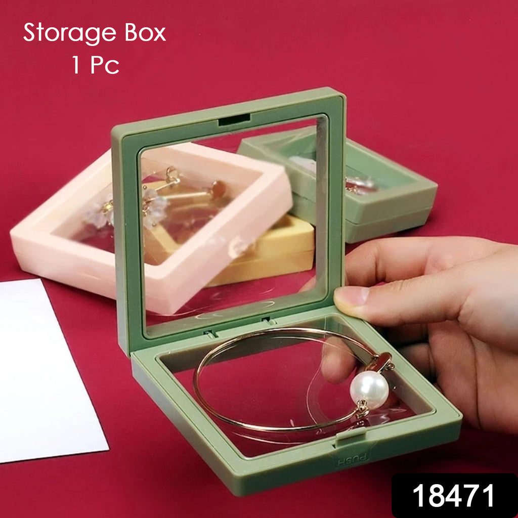 Clear 3d floating frame display case for gift packaging