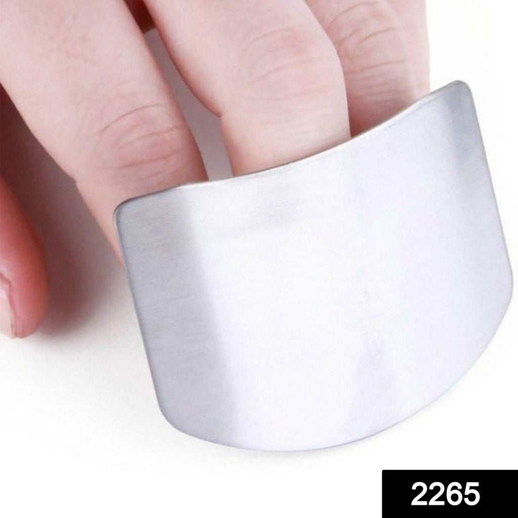 2265 Stainless Steel Finger Guard Cutting Protector for safe kitchen food prep