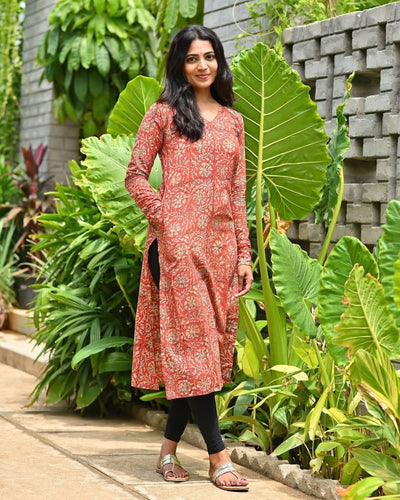 Aline Cotton Printed Kurti for Women | Everyday Wear