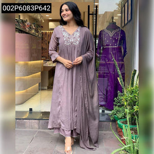Anarkali Embroidered Women's Kurta Set | Festive & Party Wear