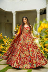 Anarkali Gown Digital Printed for Women | Party Wear
