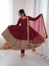 Anarkali Gown Embellished for Women | Party Wear