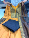 Anarkali Gown Flared Silk for Women | Festive & Celebratory