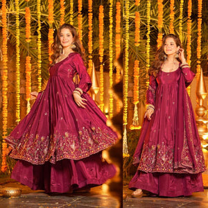 Anarkali Suit Designer Embroidered Women | Festive & Party Wear
