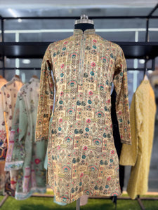 Art Silk Printed Kurta Pajama for Men | Festive & Wedding