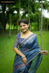 Authentic Dhanwari Cotton Saree - Soft & Pretty Digital Print for Festive Wear