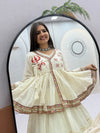 Authentic Kediyu Style Lehenga Choli - 9-Meter Flair Pure Cotton Garba Outfit