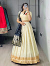 Authentic Paithani Silk Lehenga - Traditional Zari Weave for Women