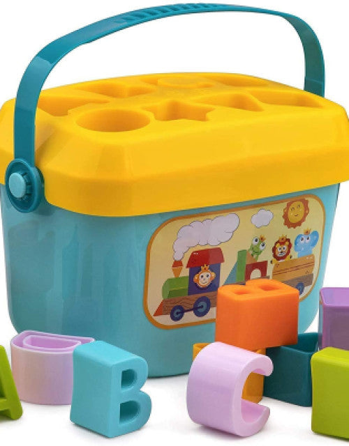 Baby's First Blocks Shape Sorter Toddler Toy Colour Shape ABCD Developmental Educational Learning Activity 1. Baby's First Blocks Shape Sorter Toddler Toy Colour Shape ABCD Developmental Educational Learning Activity