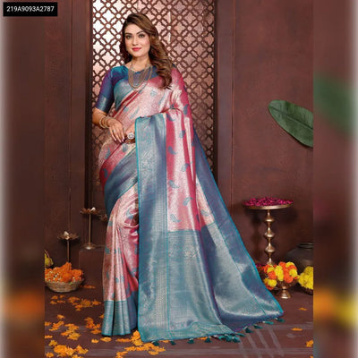 Buy Banarasi Pure Tissue Silk Saree for Women | Festive & Wedding Wear Ethnic Online