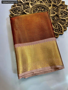 Buy Banarasi Tissue Silk Zari Weave Saree for Women - Festive & Party Wear Ethnic Online