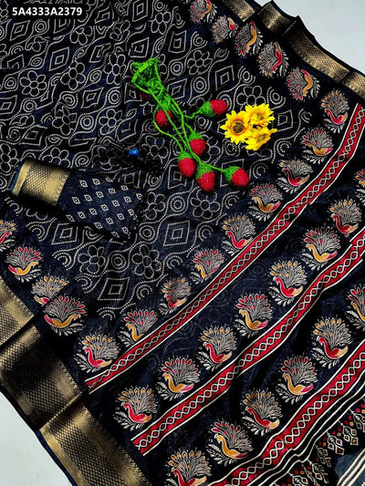 Buy Bandhani Dola Silk Saree for Women | Festive & Casual Ethnic Wear Online