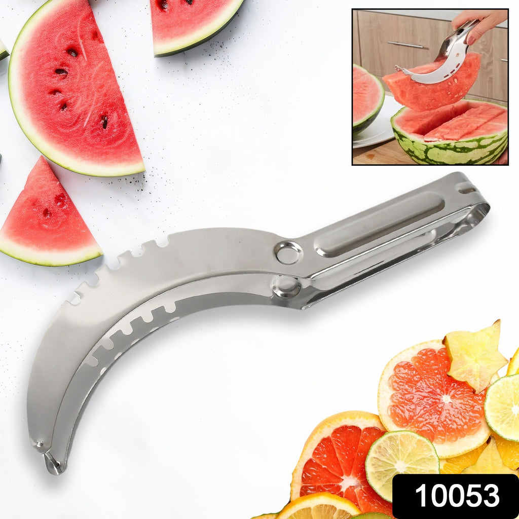 3in1 Stainless Steel Watermelon Cantaloupe Slicer Knife Corer tool making fruit balls
