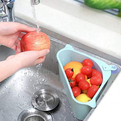 2119 Triangular Multi Functional Drainer Shelf Sink Storage Holder - TREND BUY