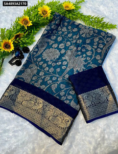Blooming Zari Weave Saree for Women - Festive & Wedding Collection | Buy Ethnic Wear Online