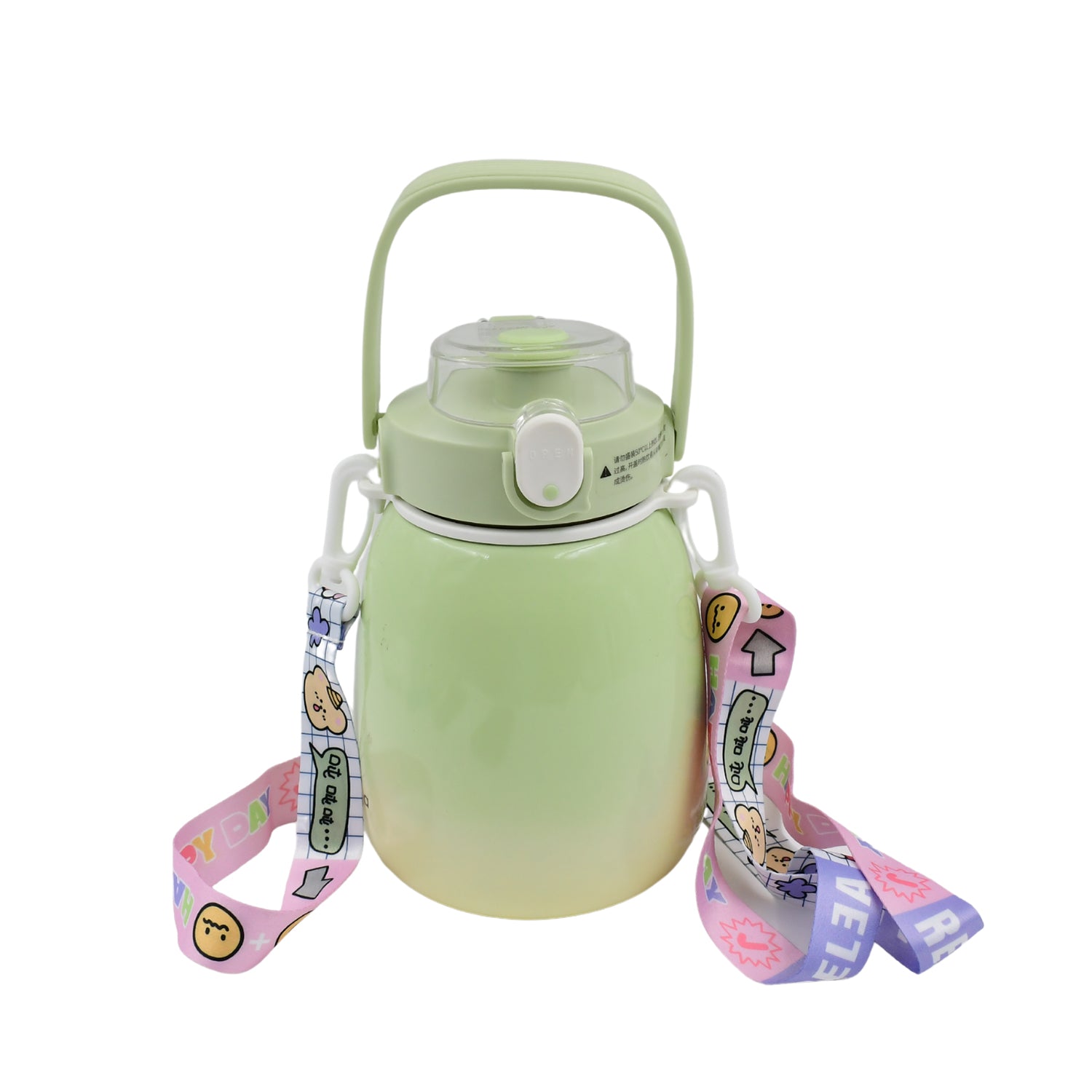 Stainless Steel Mug Bottle Vacuum Insulated Cup With Handle (1200 Ml)