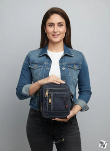 Durable Canvas Messenger Shoulder Bag for Unisex | Travel, Everyday & Ethnic Wear Online