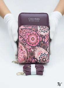 Buy Chic Floral Women's Wallet & Multi-Compartment Sling Purse Online