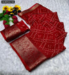 Buy Chinnon Woven Tasseled Saree for Women | Festive & Wedding Wear | Ethnic Wear Online