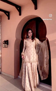 Cinon Embroidered Sarara Set for Women | Festive & Party Wear