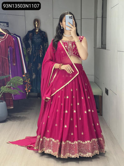 Classical Embroidery Lehenga for Women | Festive & Wedding