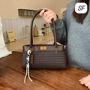 Classy Woven Shoulder Handbag for Women | Everyday Elegance & Style | Buy Online