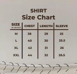 Cotton Blend Full Sleeves Shirt for Men (Black, M) | TRENDBUY