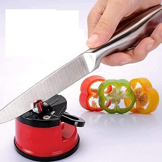 Manual kitchen knife sharpener for sharpening stainless steel tools